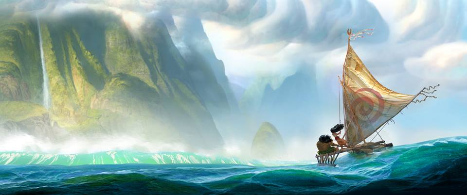 Disney's Moana - sailing away